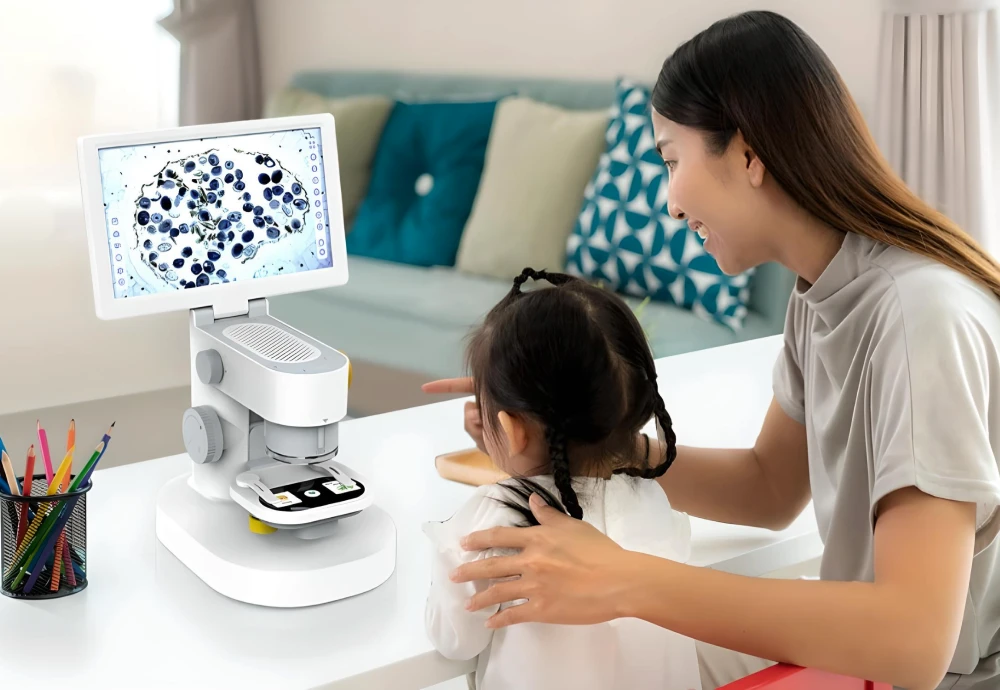 how does a digital microscope work