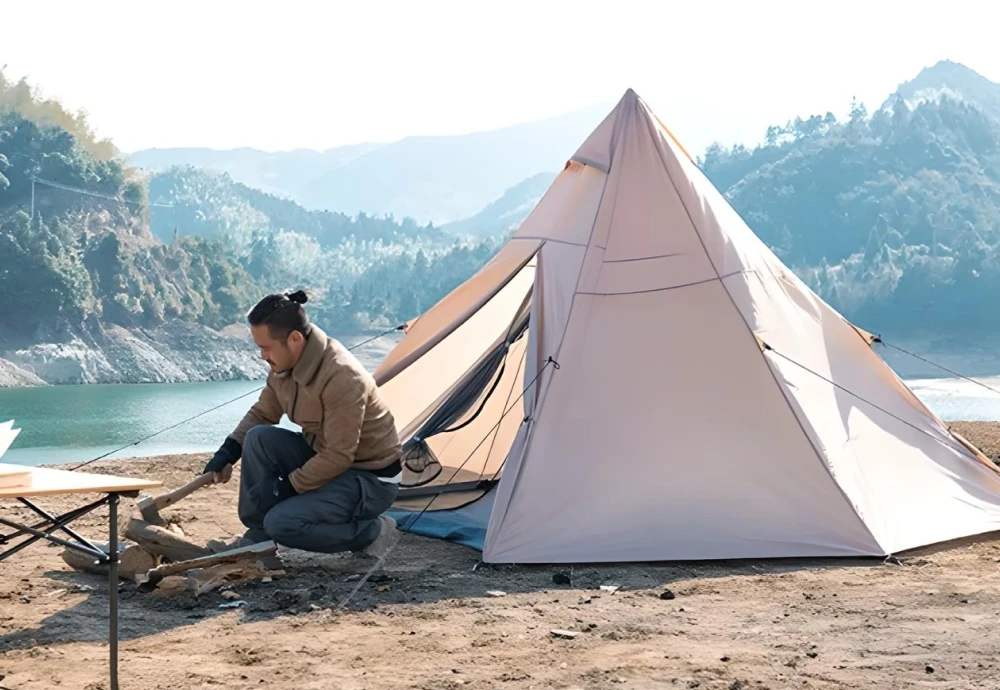 glamping teepee tent